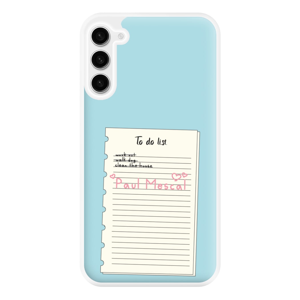 To Do List - Mescal Phone Case for Galaxy S23FE