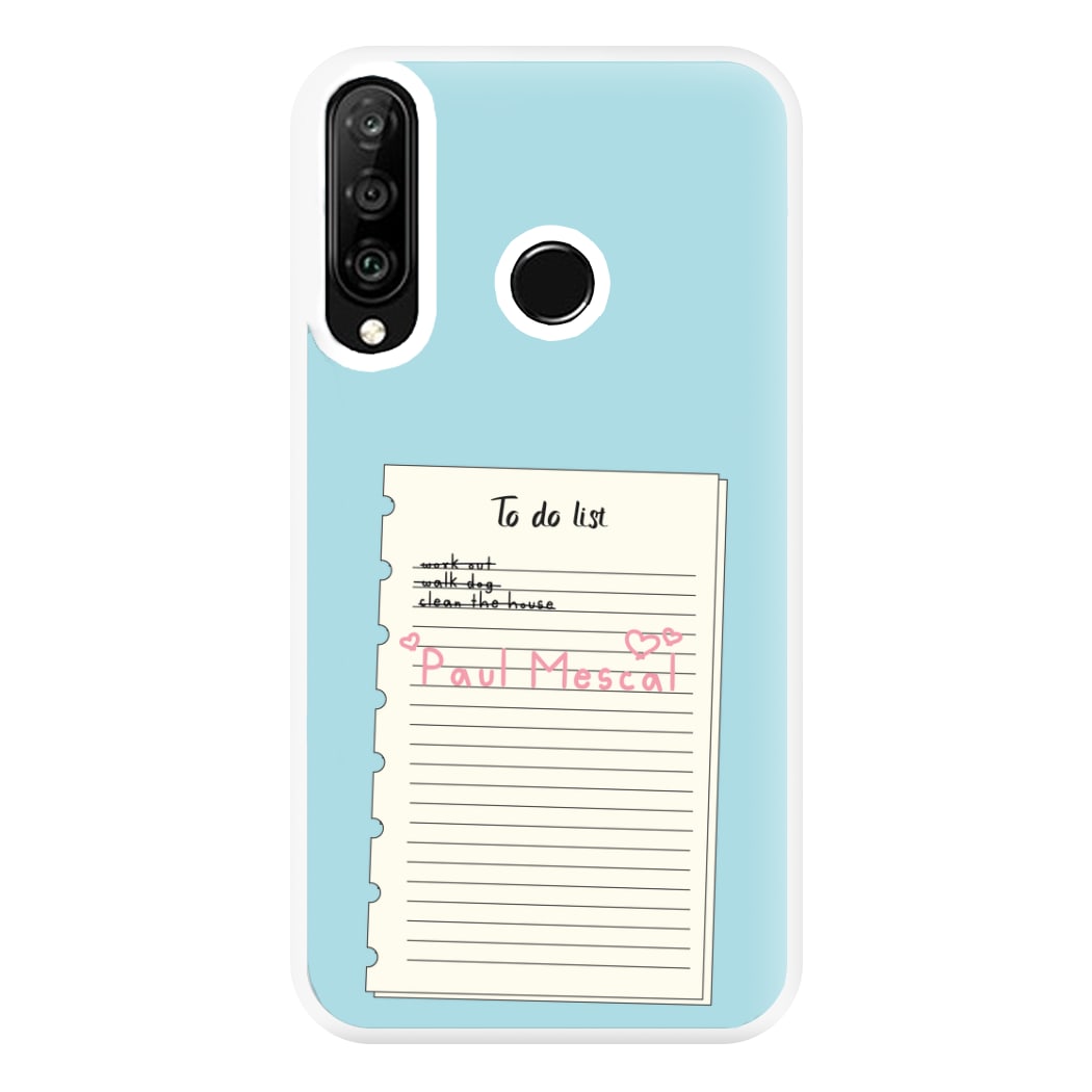 To Do List - Mescal Phone Case for Huawei P30 Lite