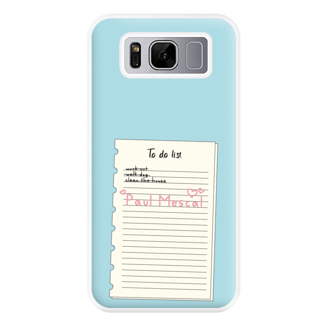 To Do List - Mescal Phone Case for Galaxy S8 Plus