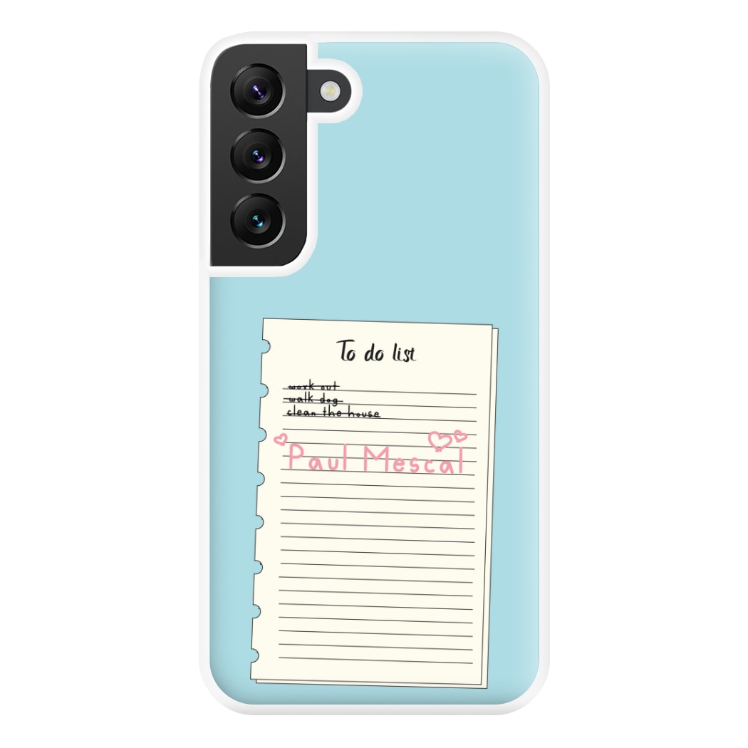 To Do List - Mescal Phone Case for Galaxy S22 Plus