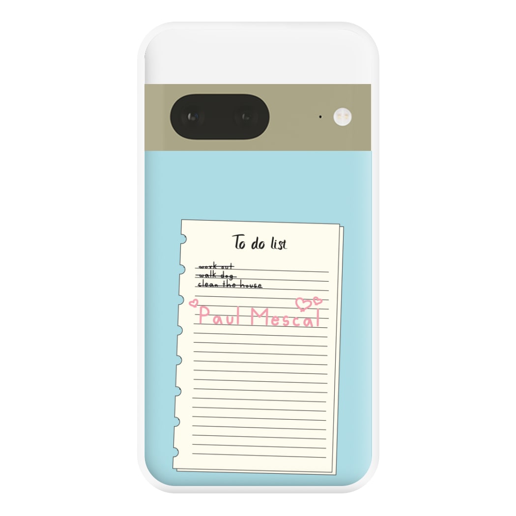 To Do List - Mescal Phone Case for Google Pixel 7a