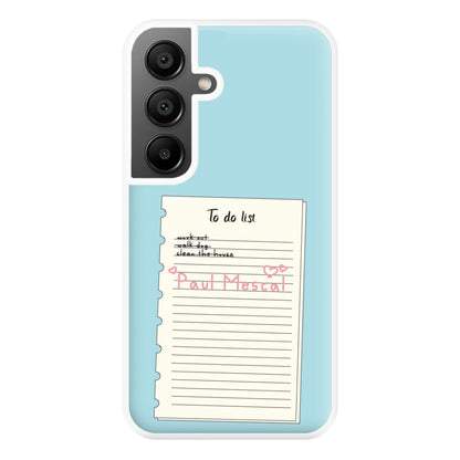 To Do List - Mescal Phone Case for Galaxy A55