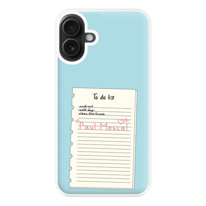 To Do List - Mescal Phone Case for iPhone 16 Plus