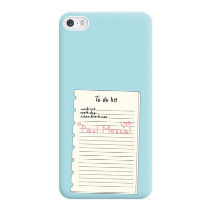 To Do List - Mescal Phone Case for iPhone 5 / 5s / SE 2016