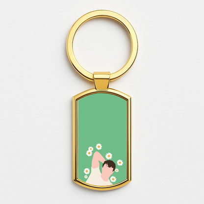 Daisy - Mescal Gold Keyring