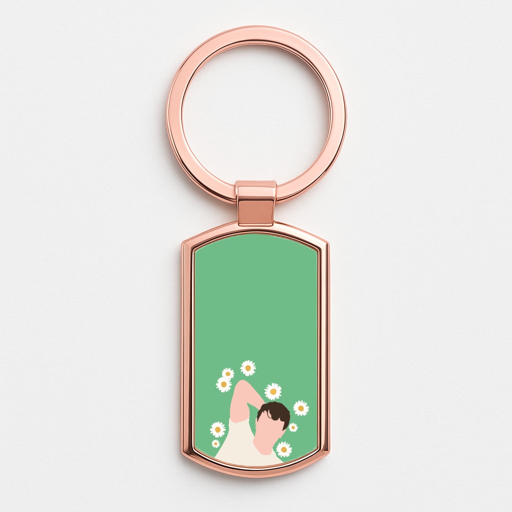 Daisy - Mescal Rose Gold Keyring