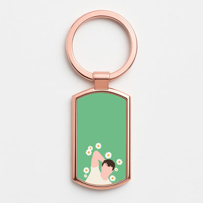 Daisy - Mescal Rose Gold Keyring