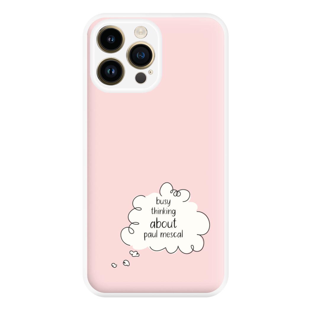 Busy Thinking About Mescal Phone Case for iPhone 14 Pro Max