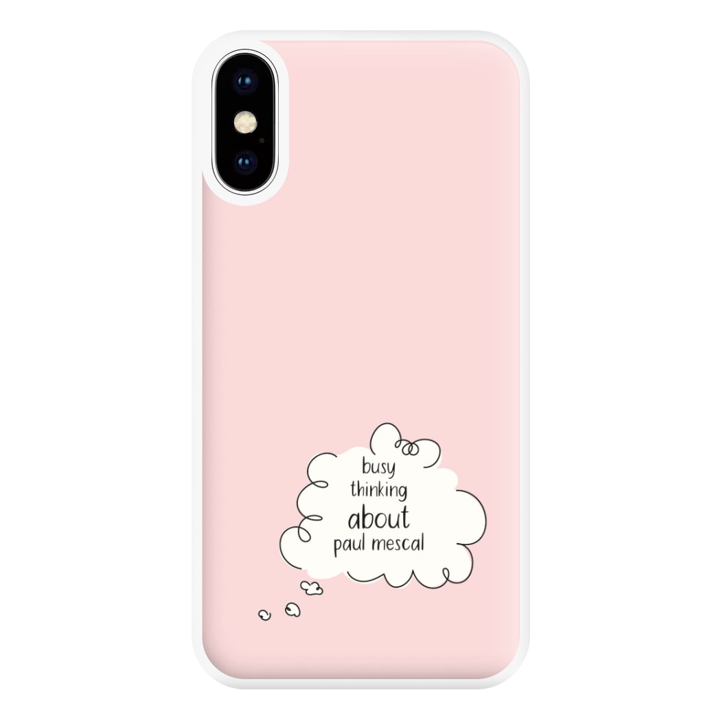 Busy Thinking About Mescal Phone Case for iPhone XS Max