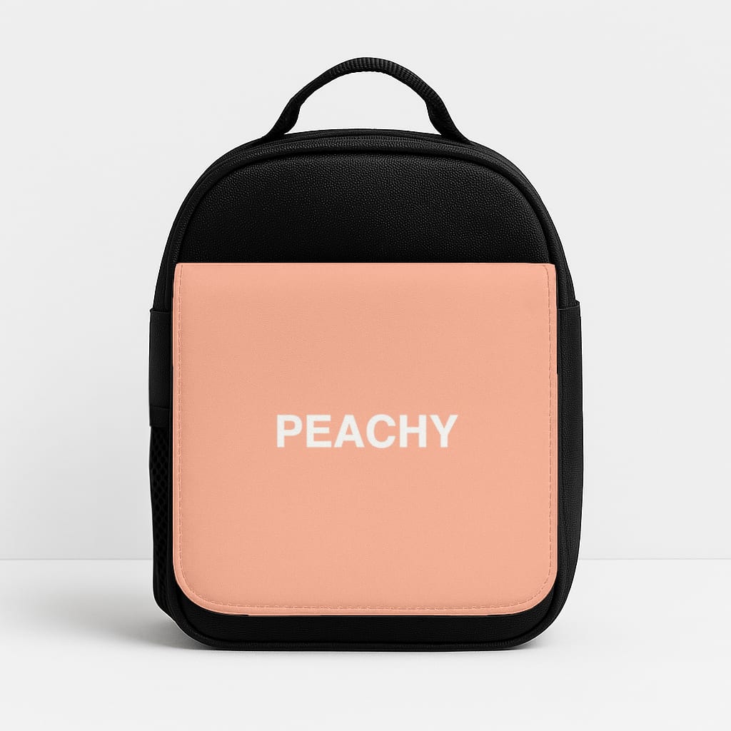 Peachy Insulated Lunchbox