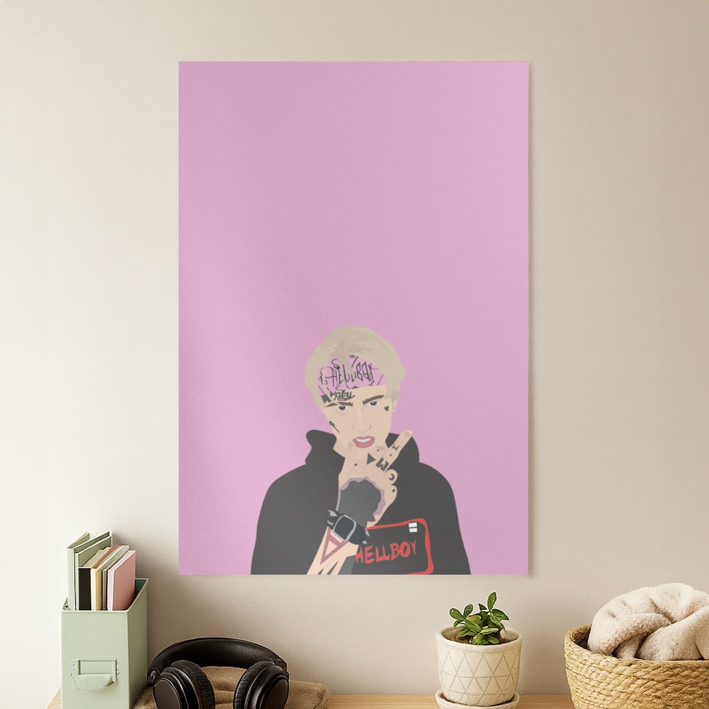Pink Bandana - Peep Poster