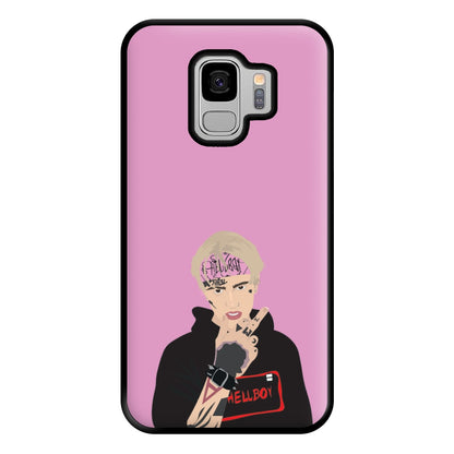 Pink Bandana - Peep Phone Case for Galaxy S9 Plus