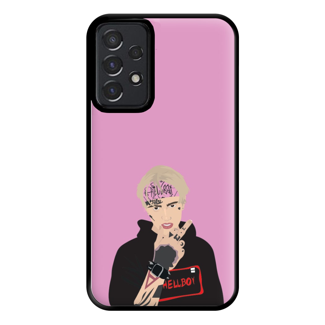 Pink Bandana - Peep Phone Case for Galaxy A52 / A52s