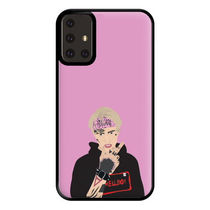 Pink Bandana - Peep Phone Case for Galaxy A71