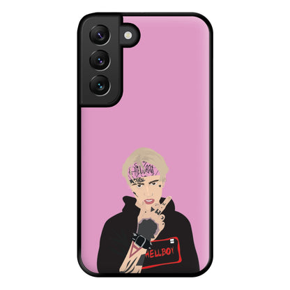 Pink Bandana - Peep Phone Case for Galaxy S22 Plus