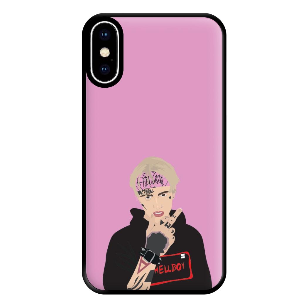 Pink Bandana - Peep Phone Case for iPhone XS Max