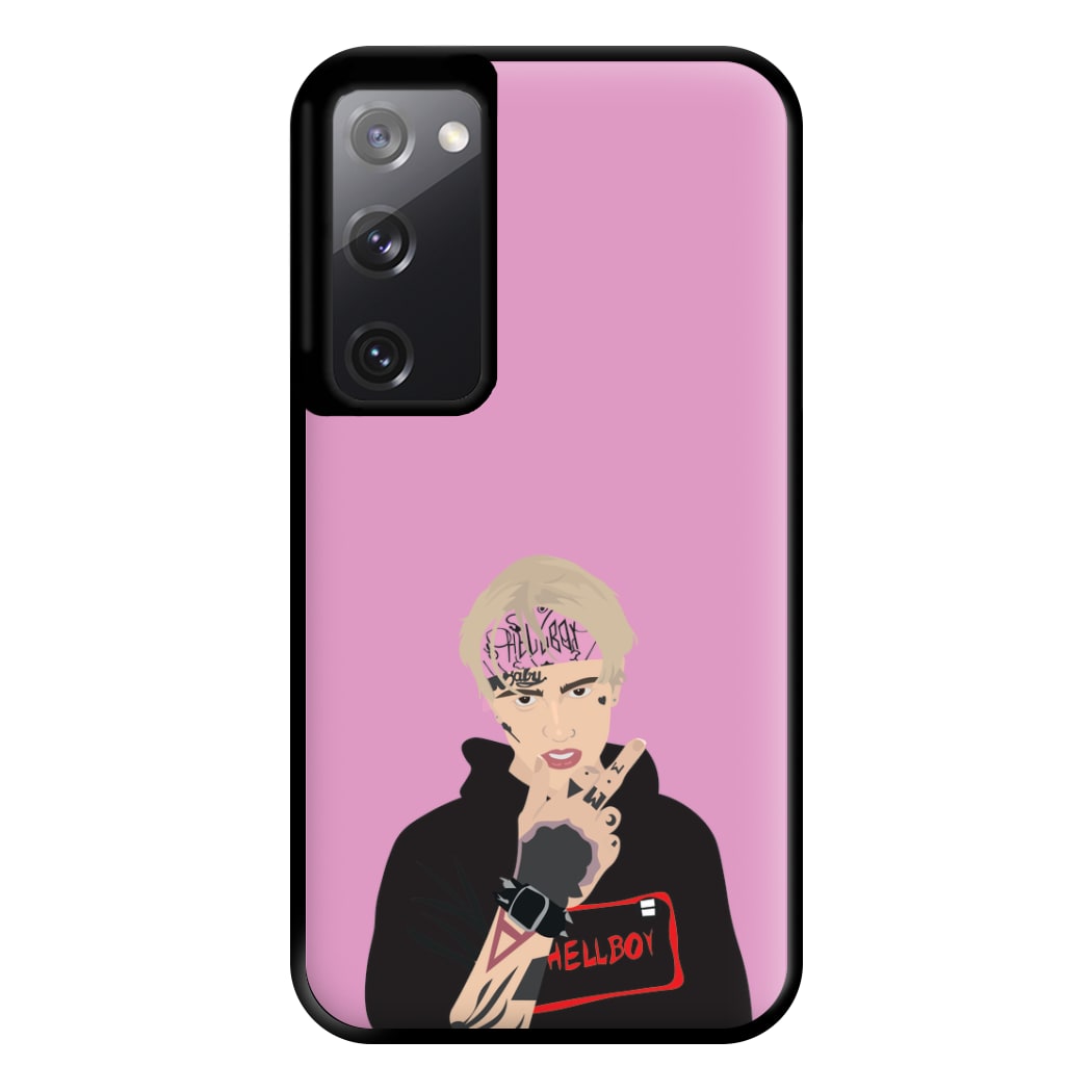 Pink Bandana - Peep Phone Case for Galaxy S20FE