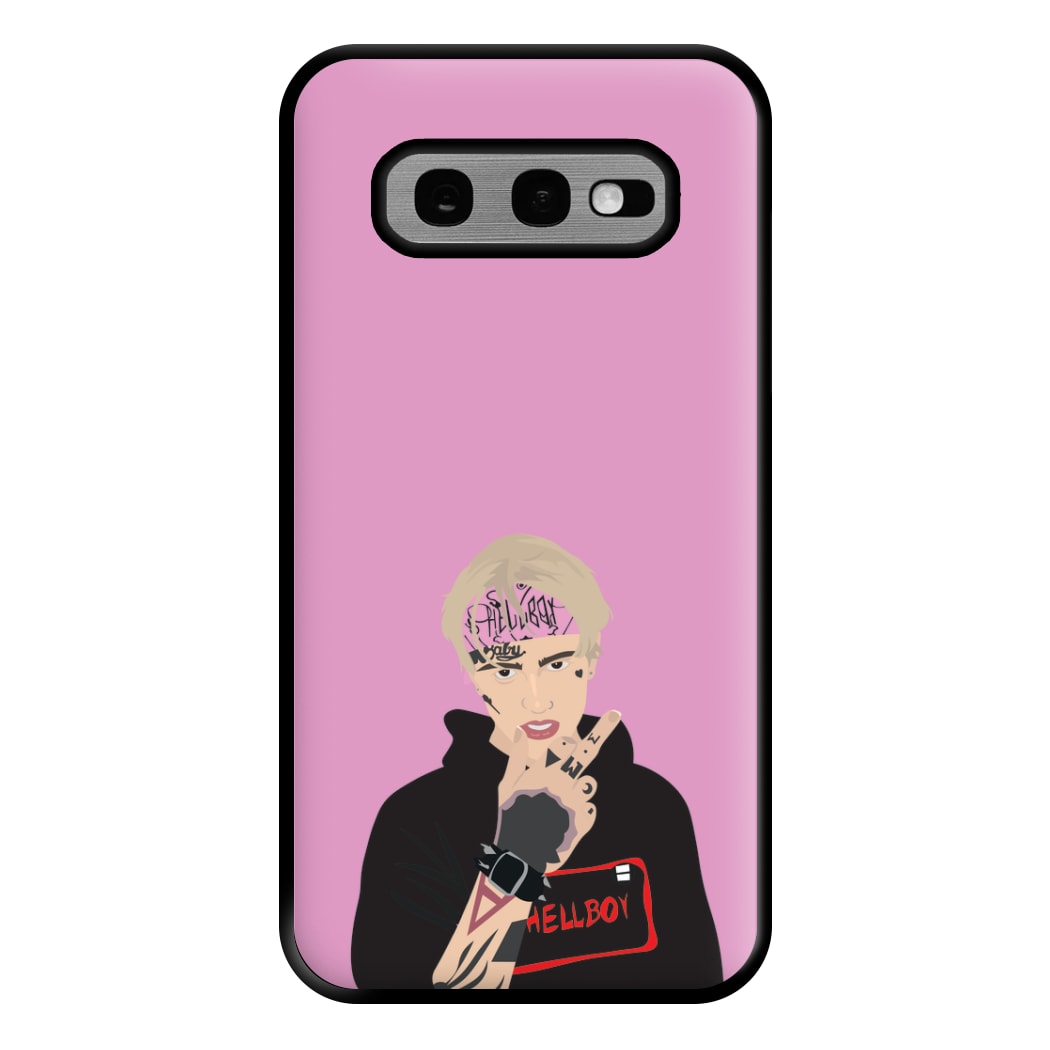 Pink Bandana - Peep Phone Case for Galaxy S10e