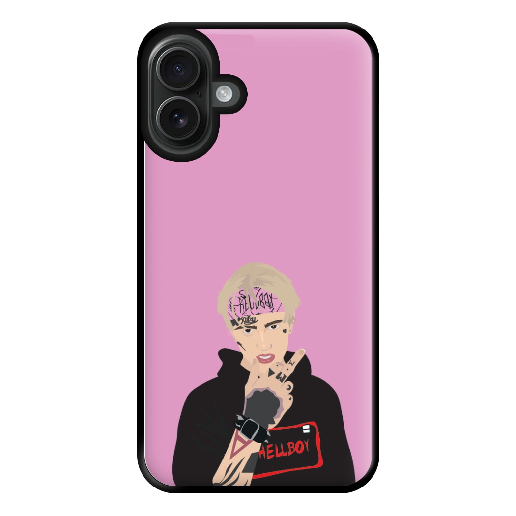 Pink Bandana - Peep Phone Case for iPhone 16 Plus