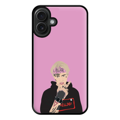 Pink Bandana - Peep Phone Case for iPhone 16 Plus