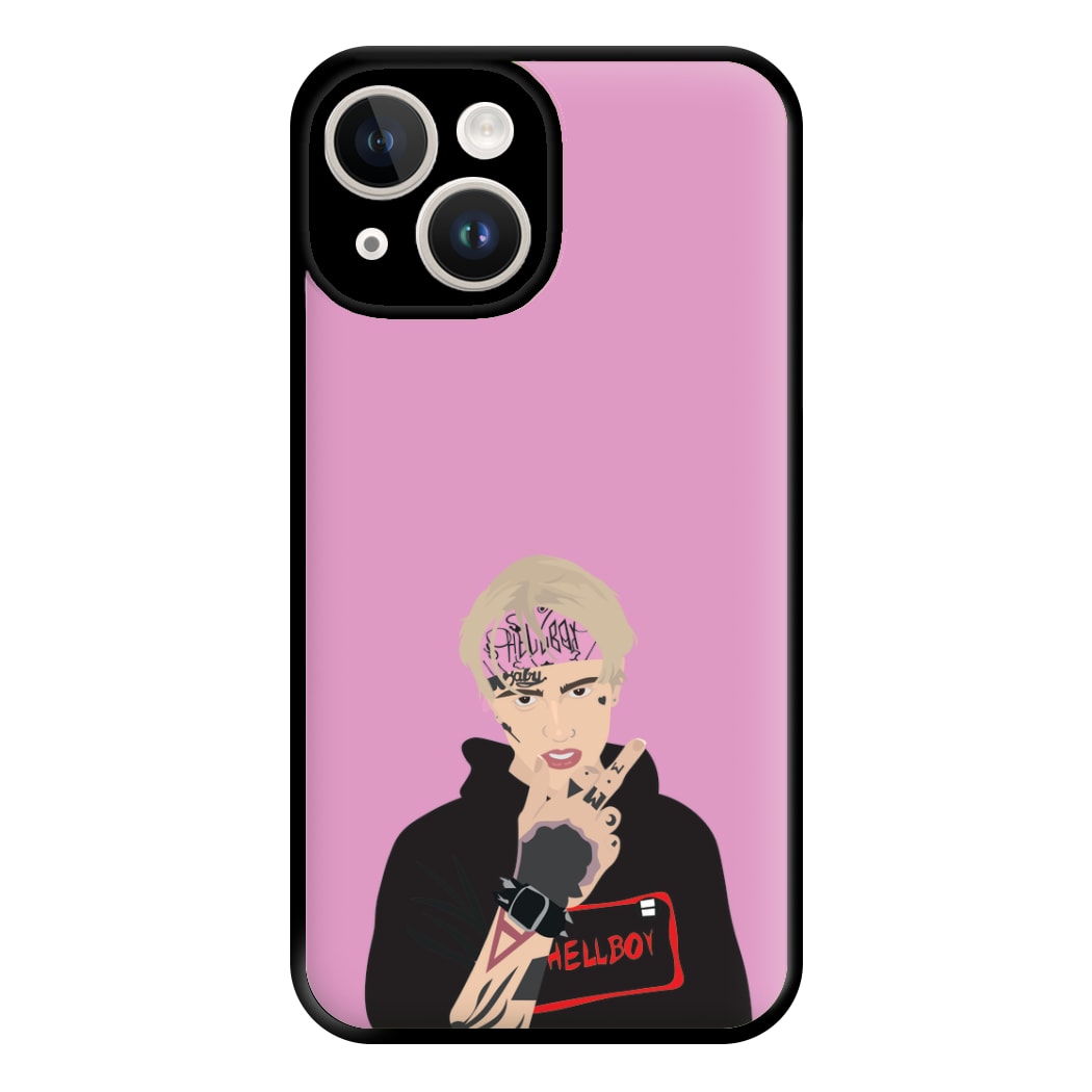 Pink Bandana - Peep Phone Case for iPhone 14