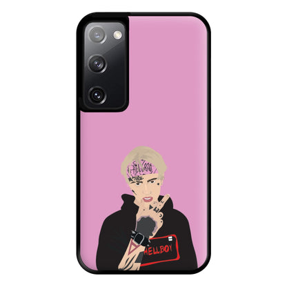 Pink Bandana - Peep Phone Case for Galaxy S20