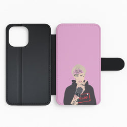 Pink Bandana - Peep Flip Phone Case