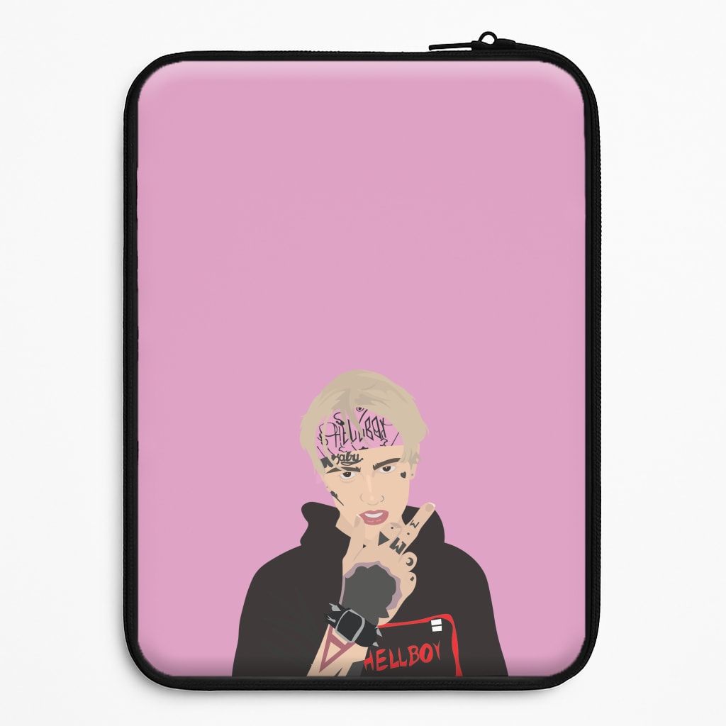 Pink Bandana - Peep Laptop Sleeve