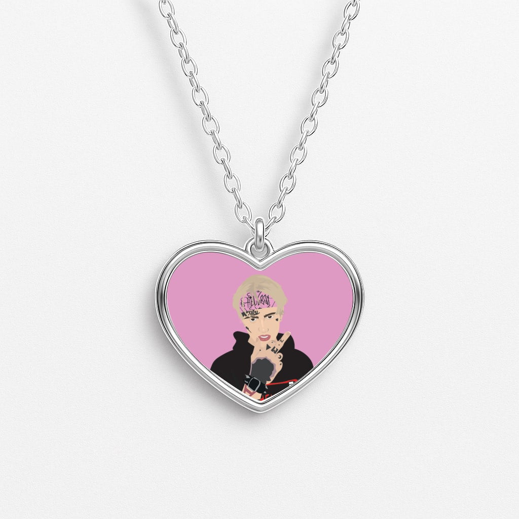 Pink Bandana - Peep Necklace