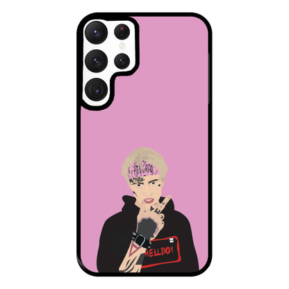 Pink Bandana - Peep Phone Case for Galaxy S22 Ultra