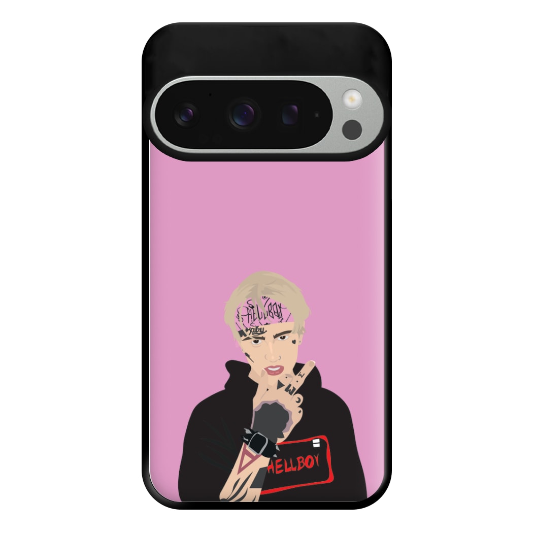 Pink Bandana - Peep Phone Case for Google Pixel 9 Pro XL