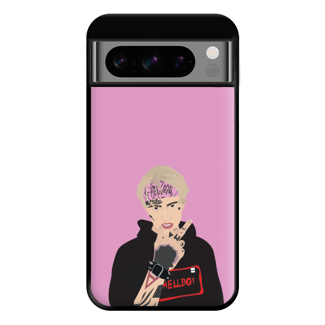 Pink Bandana - Peep Phone Case for Google Pixel 8 Pro