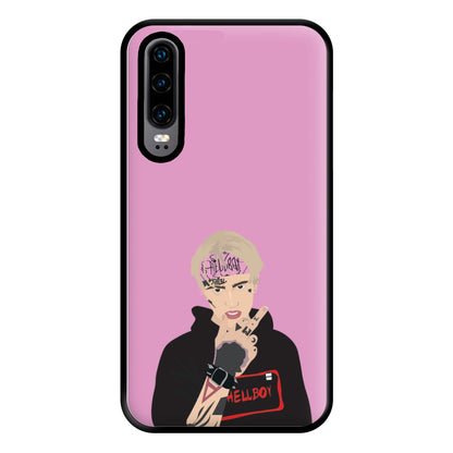 Pink Bandana - Peep Phone Case for Huawei P30