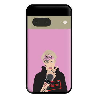 Pink Bandana - Peep Phone Case for Google Pixel 7a