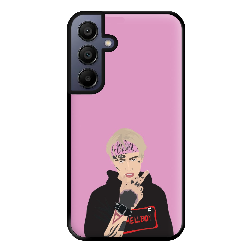 Pink Bandana - Peep Phone Case for Galaxy A15