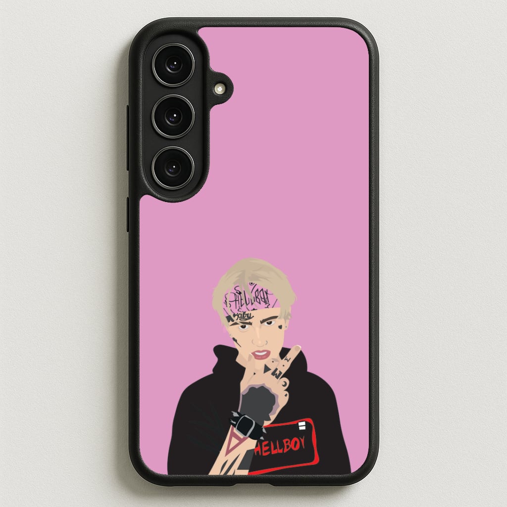 Pink Bandana - Peep Phone Case for Galaxy S25FE