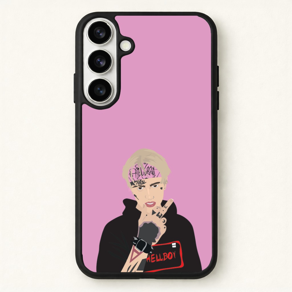 Pink Bandana - Peep Phone Case for Galaxy S26 Plus