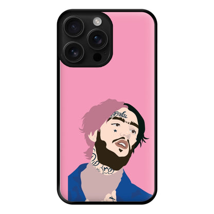 Pink And Black Hair - Peep Phone Case for iPhone 16 Pro Max