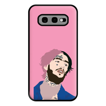 Pink And Black Hair - Peep Phone Case for Galaxy S10e