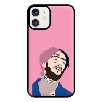 Pink And Black Hair - Peep Phone Case for iPhone 12 / 12 Pro