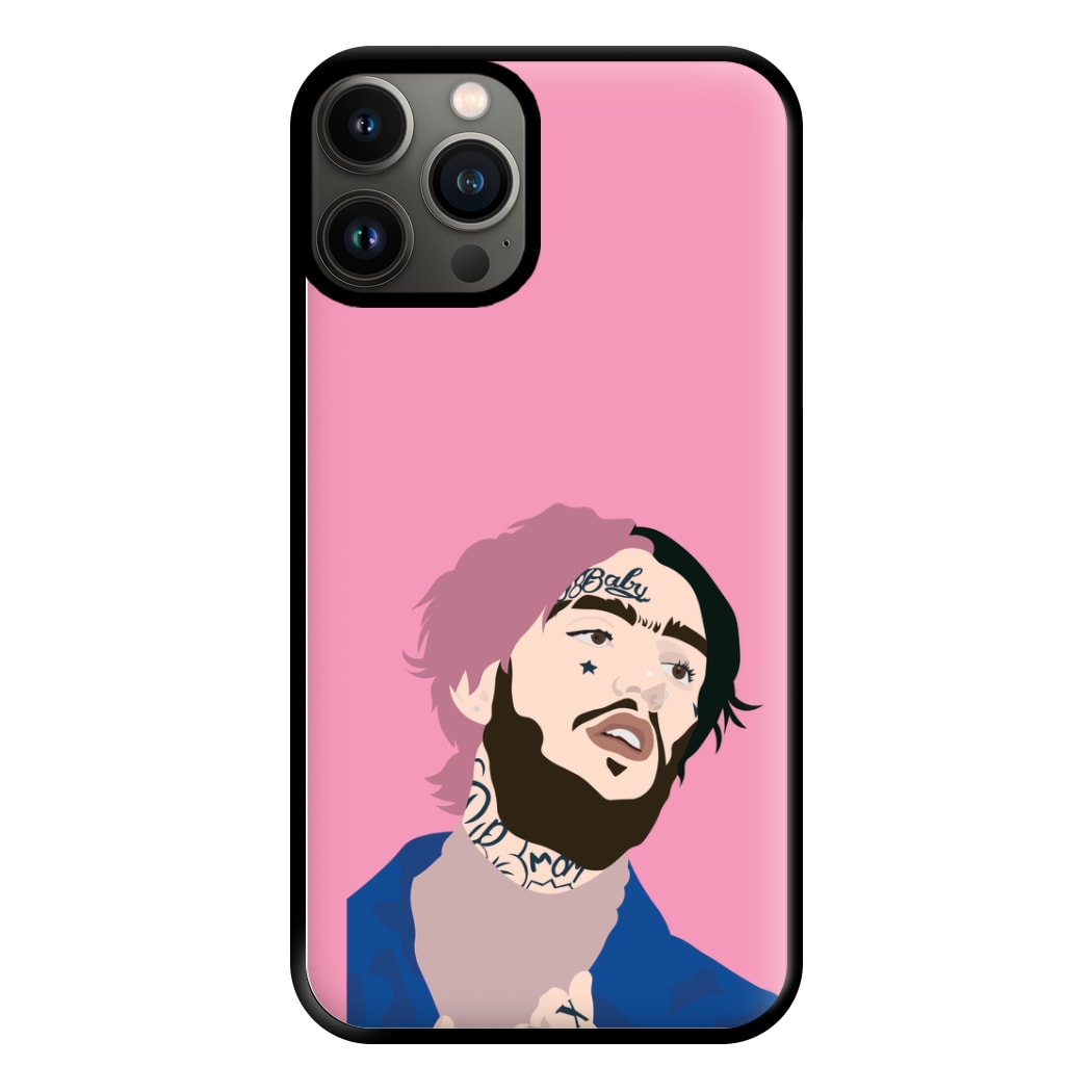 Pink And Black Hair - Peep Phone Case for iPhone 13 Pro Max