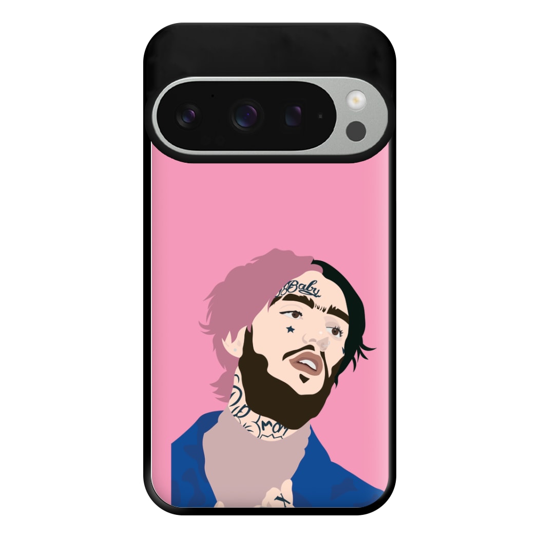 Pink And Black Hair - Peep Phone Case for Google Pixel 9 Pro XL