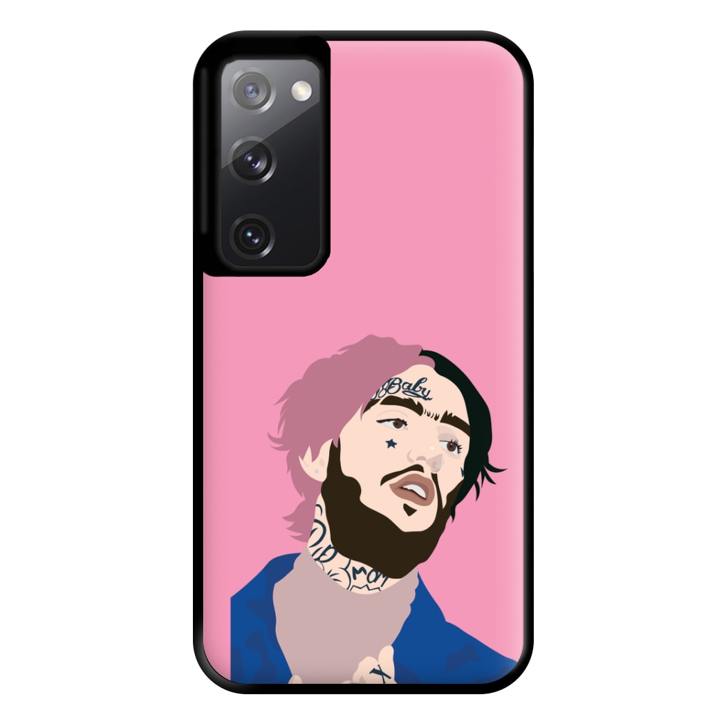 Pink And Black Hair - Peep Phone Case for Galaxy S20FE