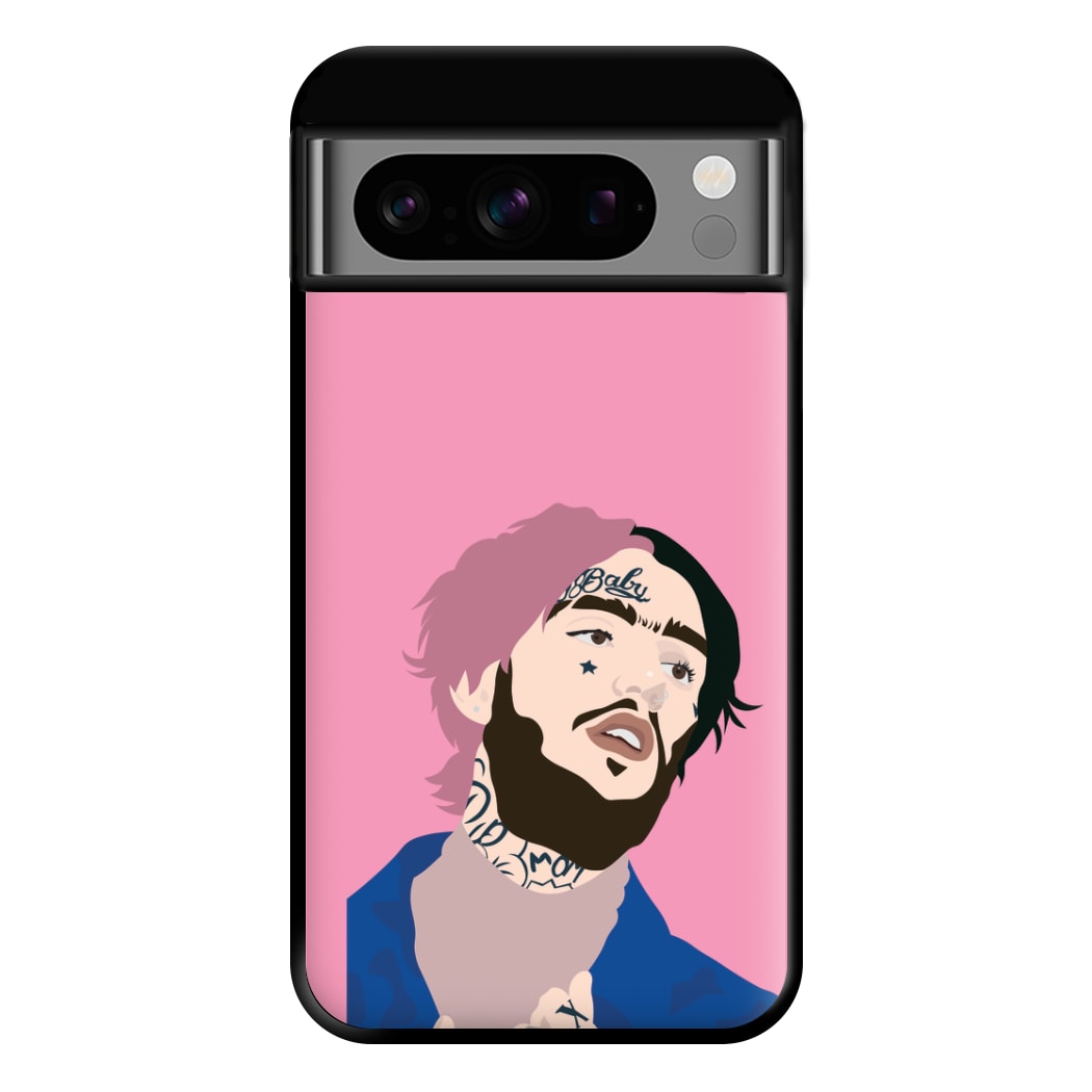 Pink And Black Hair - Peep Phone Case for Google Pixel 8 Pro