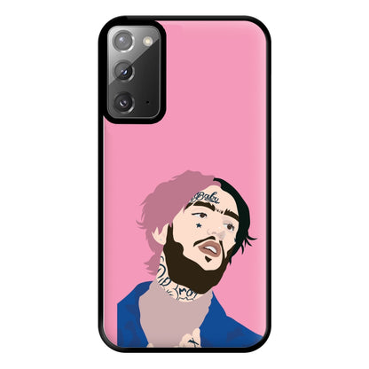 Pink And Black Hair - Peep Phone Case for Galaxy Note 20 Ultra