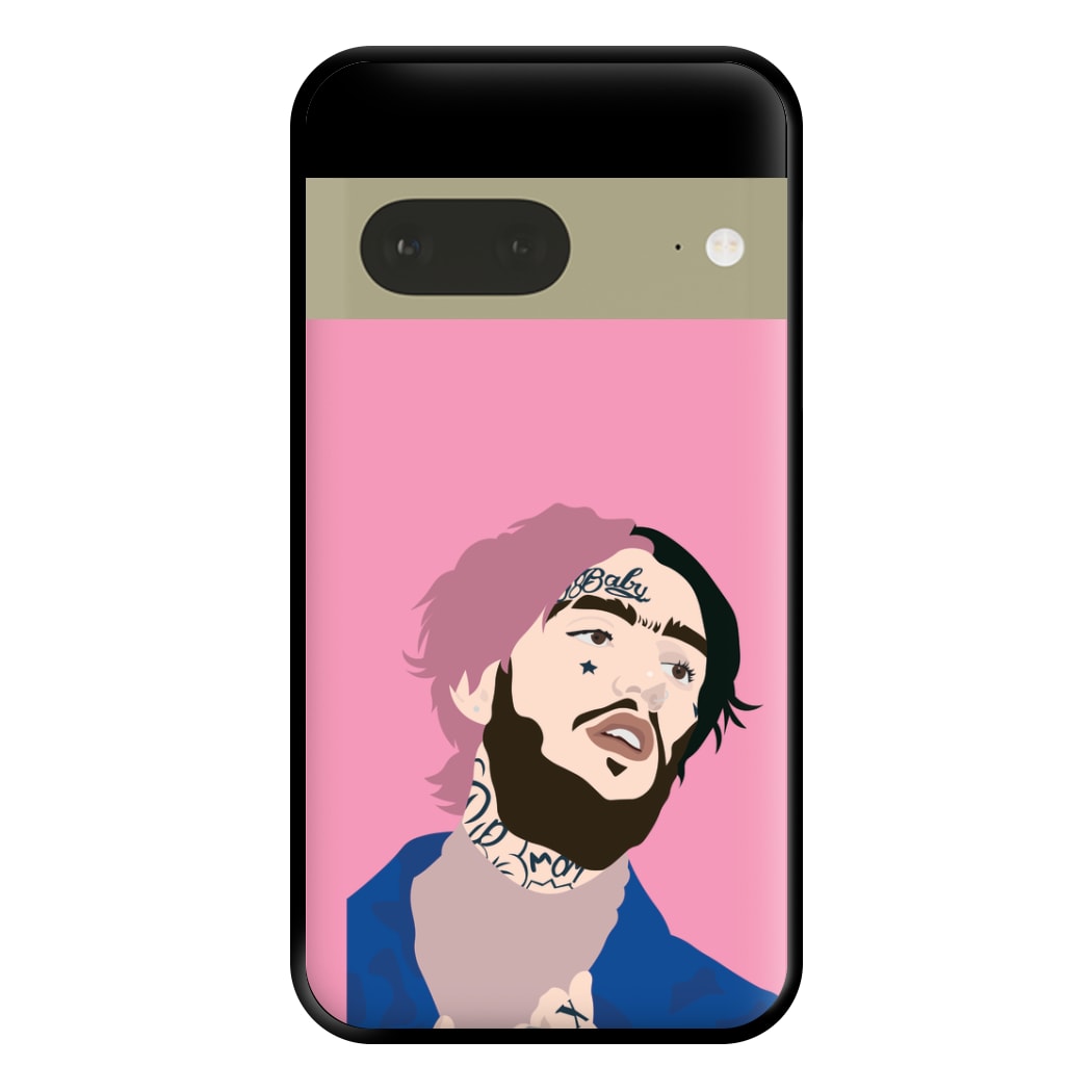 Pink And Black Hair - Peep Phone Case for Google Pixel 7a