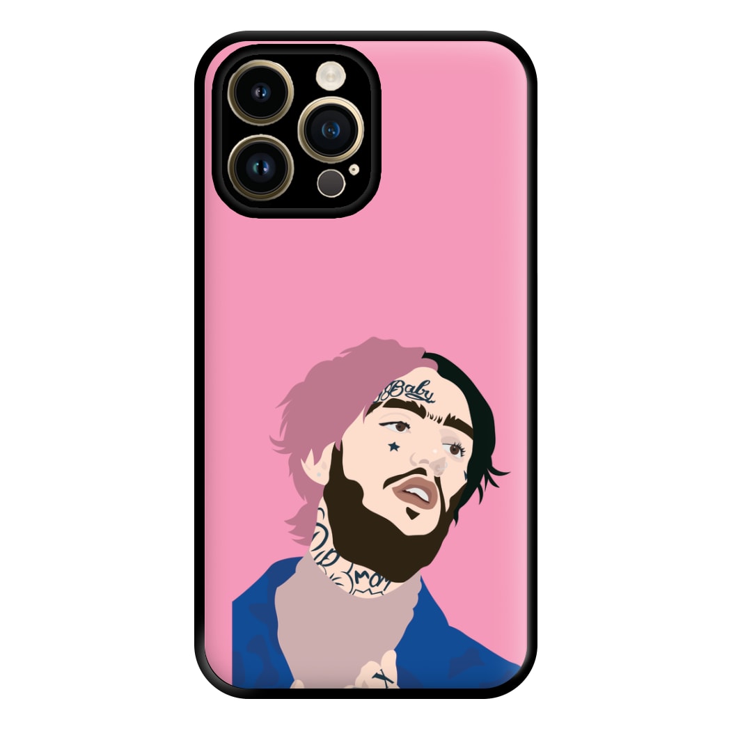 Pink And Black Hair - Peep Phone Case for iPhone 14 Pro Max