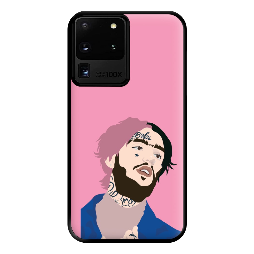 Pink And Black Hair - Peep Phone Case for Galaxy S20 Ultra