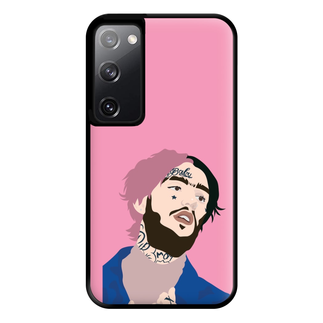 Pink And Black Hair - Peep Phone Case for Galaxy S20