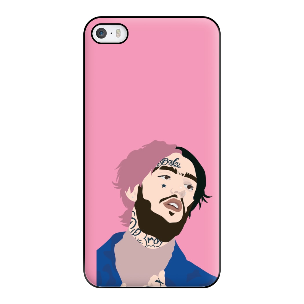 Pink And Black Hair - Peep Phone Case for iPhone 5 / 5s / SE 2016